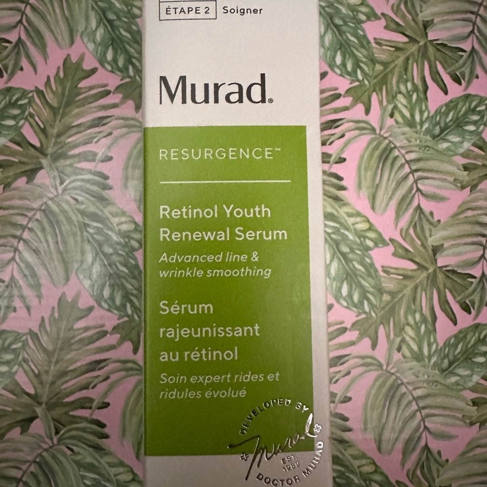 Murad Resurgence Retinol Youth Renewal Serum -full size brand new!